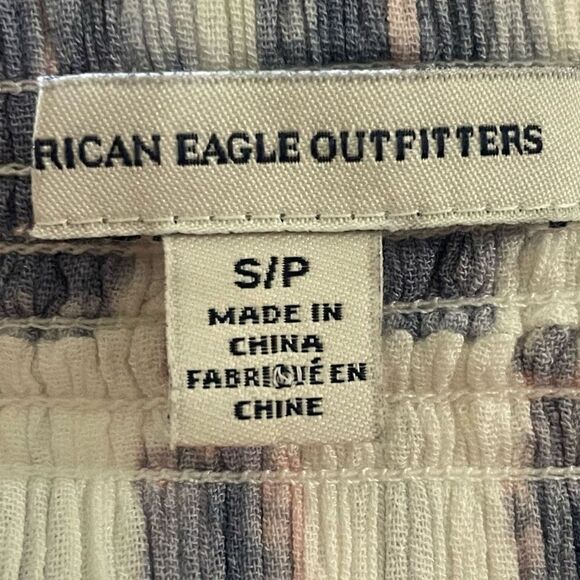 AMERICAN EAGLE OUTFITTERS Asymmetrical Midi Dress w/ Cute Back Design, Size S - Picture 3 of 8